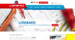 Desktop Screenshot of lombard.com.br